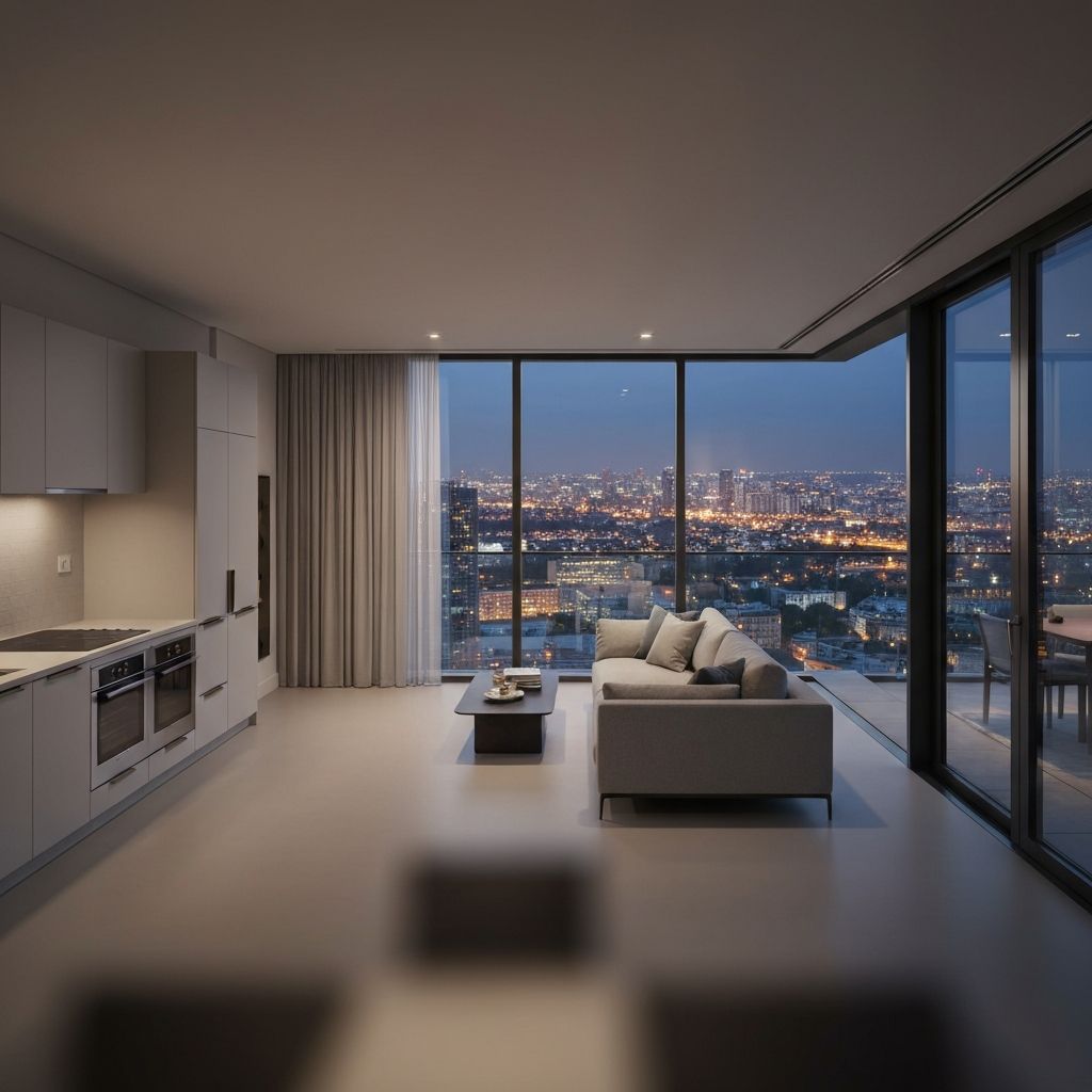 High-Rise Penthouse Defense - V-22 Osprey firefighting operation in Metropolitan Skyline